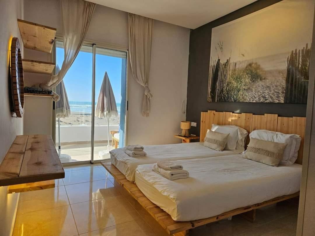 Sidi Rahal Blue View, Beachfront Wide Seaview With Pool Exterior photo